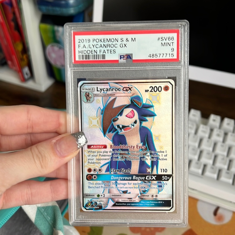 2019 Lycanroc PSA 9